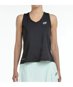 Outlet Bullpadel CAMISETA ADIES NEGRO TEJIDO BICOLOR
