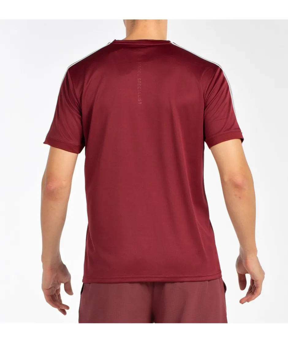 New Bullpadel CAMISETA ALDER VINO BURDEOS
