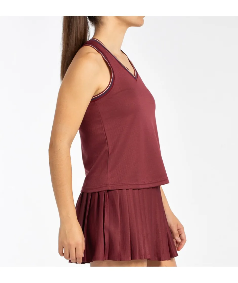 Best Bullpadel CAMISETA AZA VINO BURDEOS