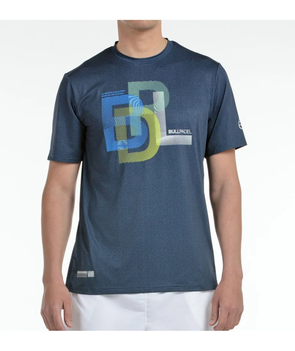 Hot Bullpadel CAMISETA BEBAS AZUL MARINO VIGORE