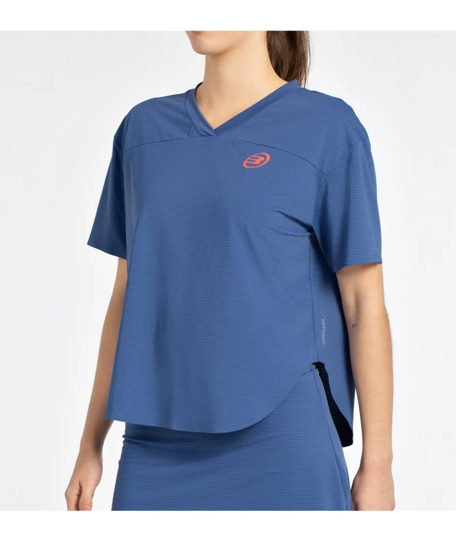 Discount Bullpadel CAMISETA BELVIS AZUL SOMBRA