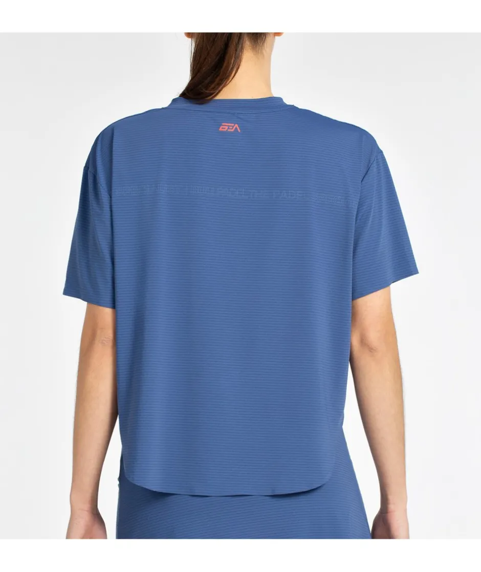 Discount Bullpadel CAMISETA BELVIS AZUL SOMBRA