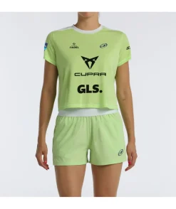 Discount Bullpadel CAMISETA BILMA BG VERDE MANZANA