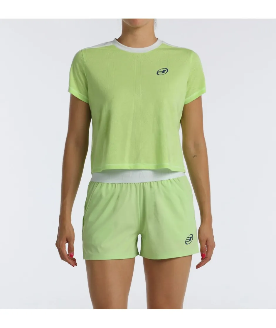 Outlet Bullpadel CAMISETA BILMA VERDE MANZANA