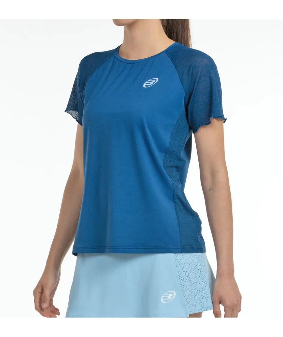 Bullpadel CAMISETA DEDALE AZUL TINTA