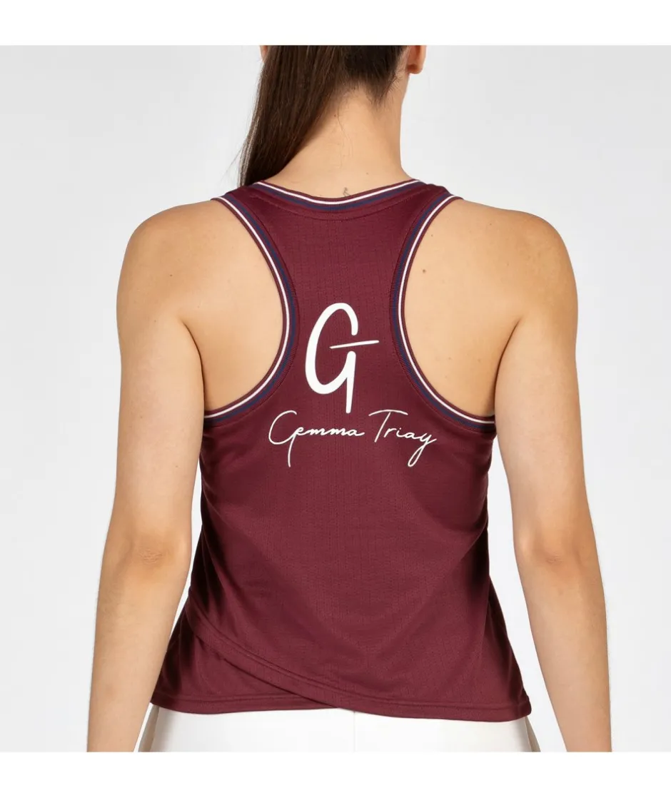 Online Bullpadel CAMISETA GEMMA 25I VINO BURDEOS