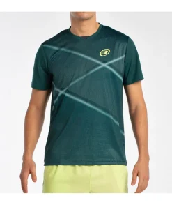 Sale Bullpadel CAMISETA LADRA VERDE OSCURO