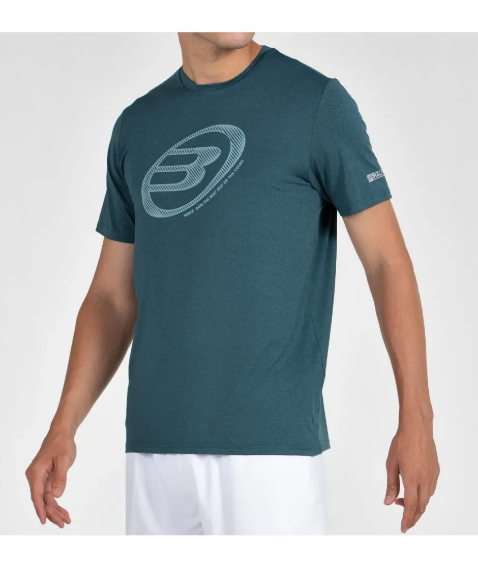 Online Bullpadel CAMISETA LANDE VERDE OSCURO VIGORE