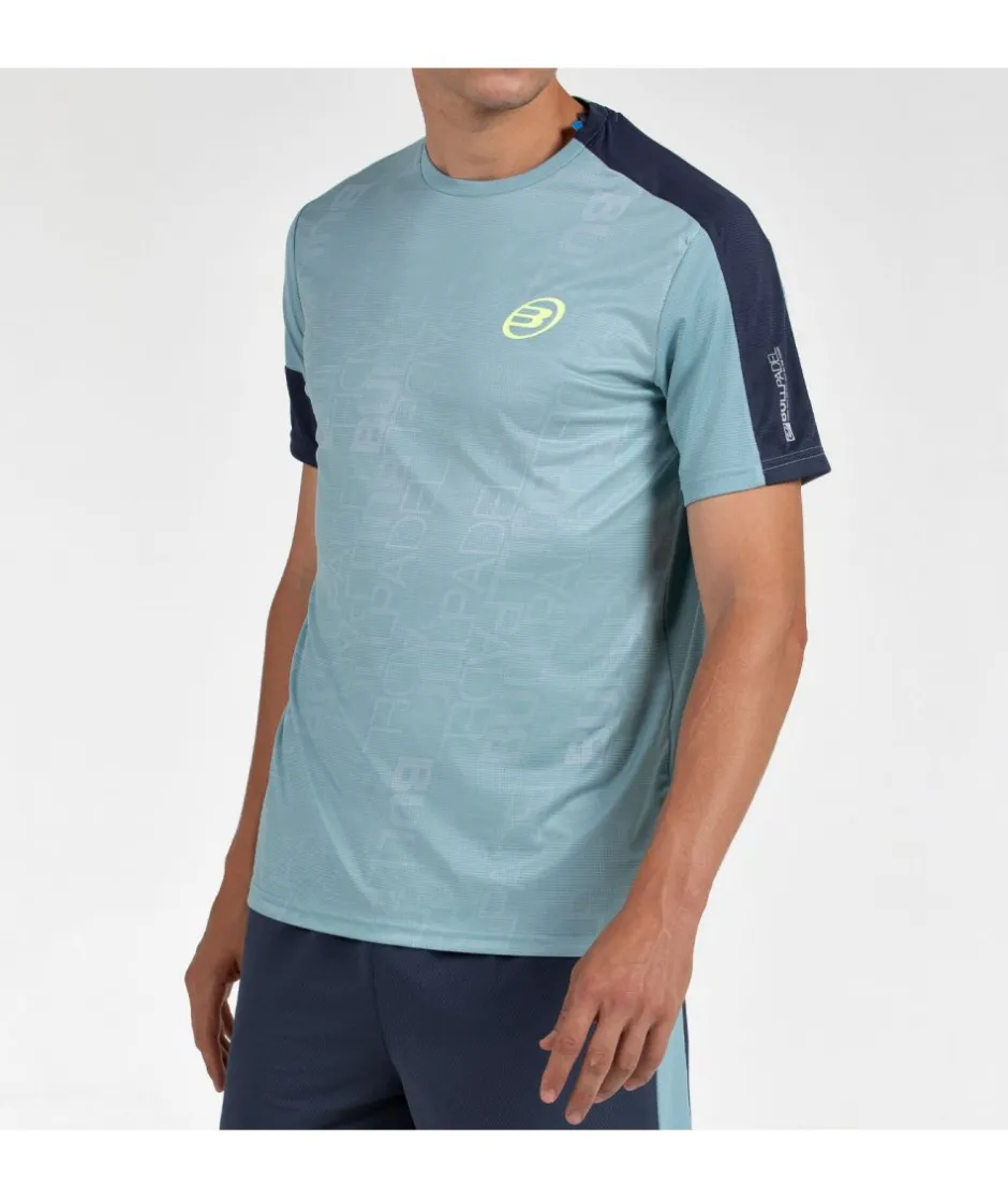 Outlet Bullpadel CAMISETA LEIDO VERDE AZULADO