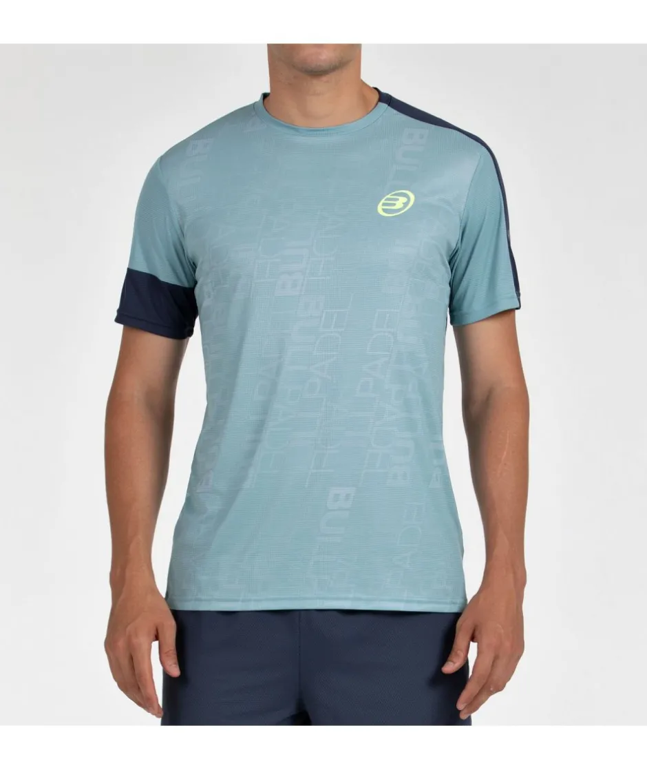 Outlet Bullpadel CAMISETA LEIDO VERDE AZULADO