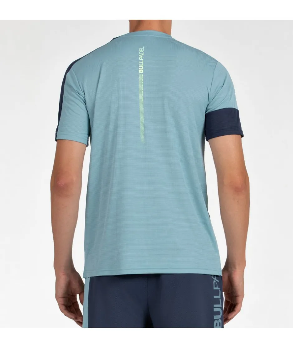 Outlet Bullpadel CAMISETA LEIDO VERDE AZULADO