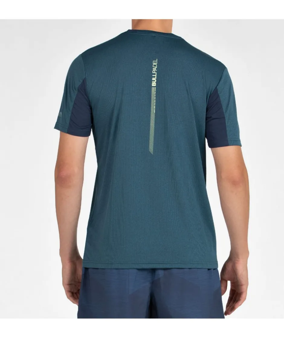 Bullpadel CAMISETA LIBIO VERDE OSCURO VIGORE
