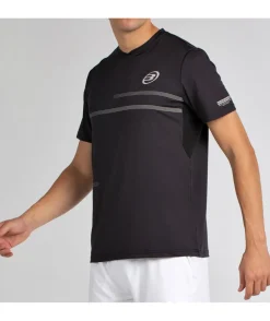 New Bullpadel CAMISETA MONTUNO NEGRO