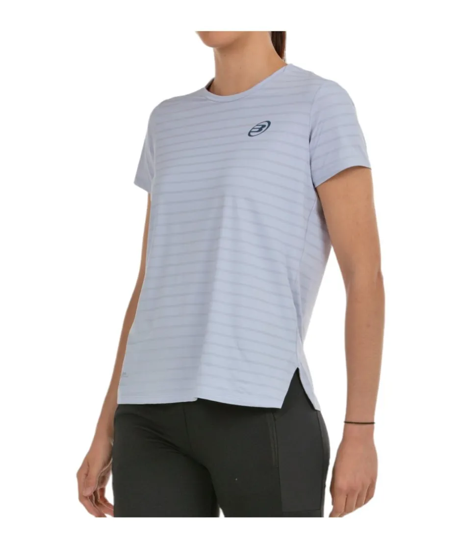 Clearance Bullpadel CAMISETA OIMBRA GRIS AZULADO TEJ BICOLOR