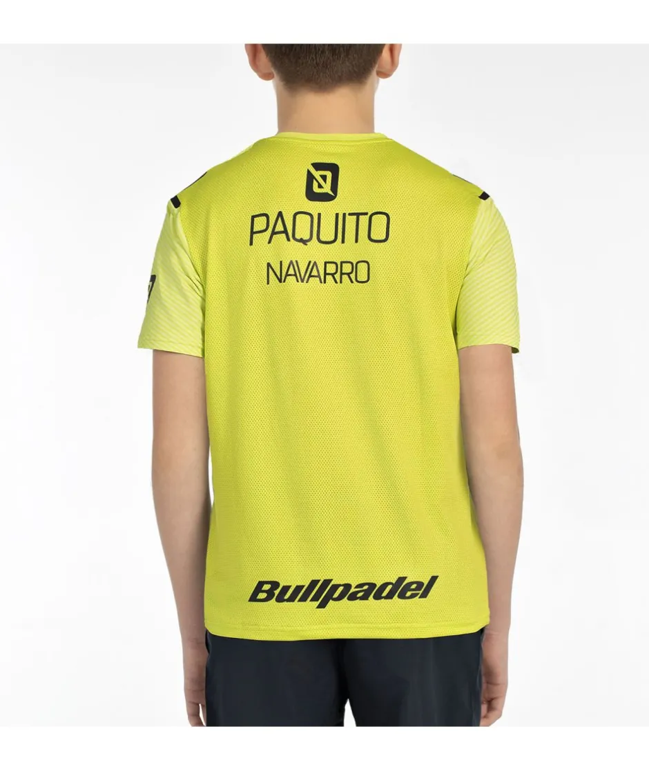 Hot Bullpadel CAMISETA PAQUITO JR 25V LIMA
