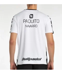 Hot Bullpadel CAMISETA PAQUITO 25I BLANCO