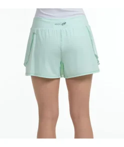 Clearance Bullpadel FALDA ADRAR VERDE AGUA TEJIDO BICOLOR
