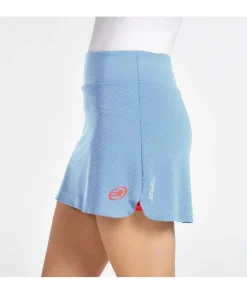 Hot Bullpadel FALDA BROZAS AZUL CELESTE
