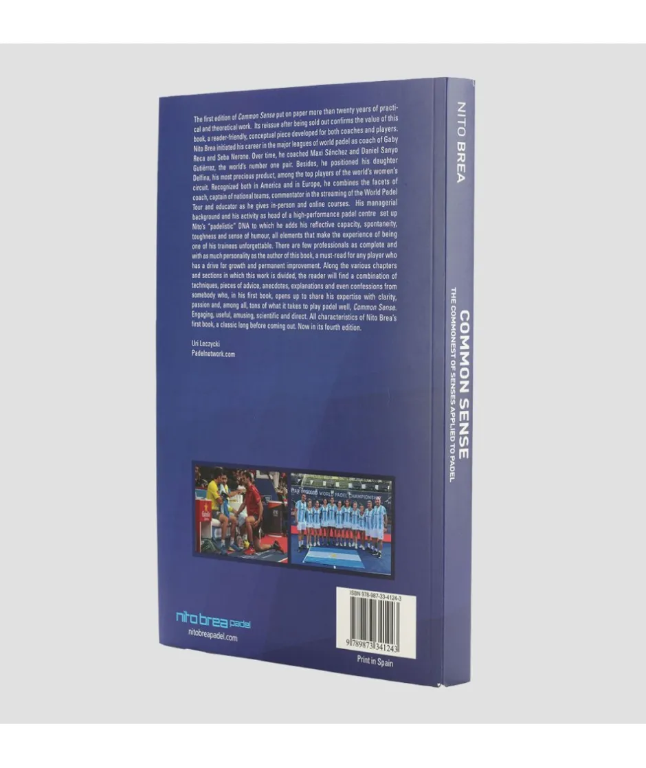 New Bullpadel LIBRO SENTIDO COMUN NITO BREA (INGLES)