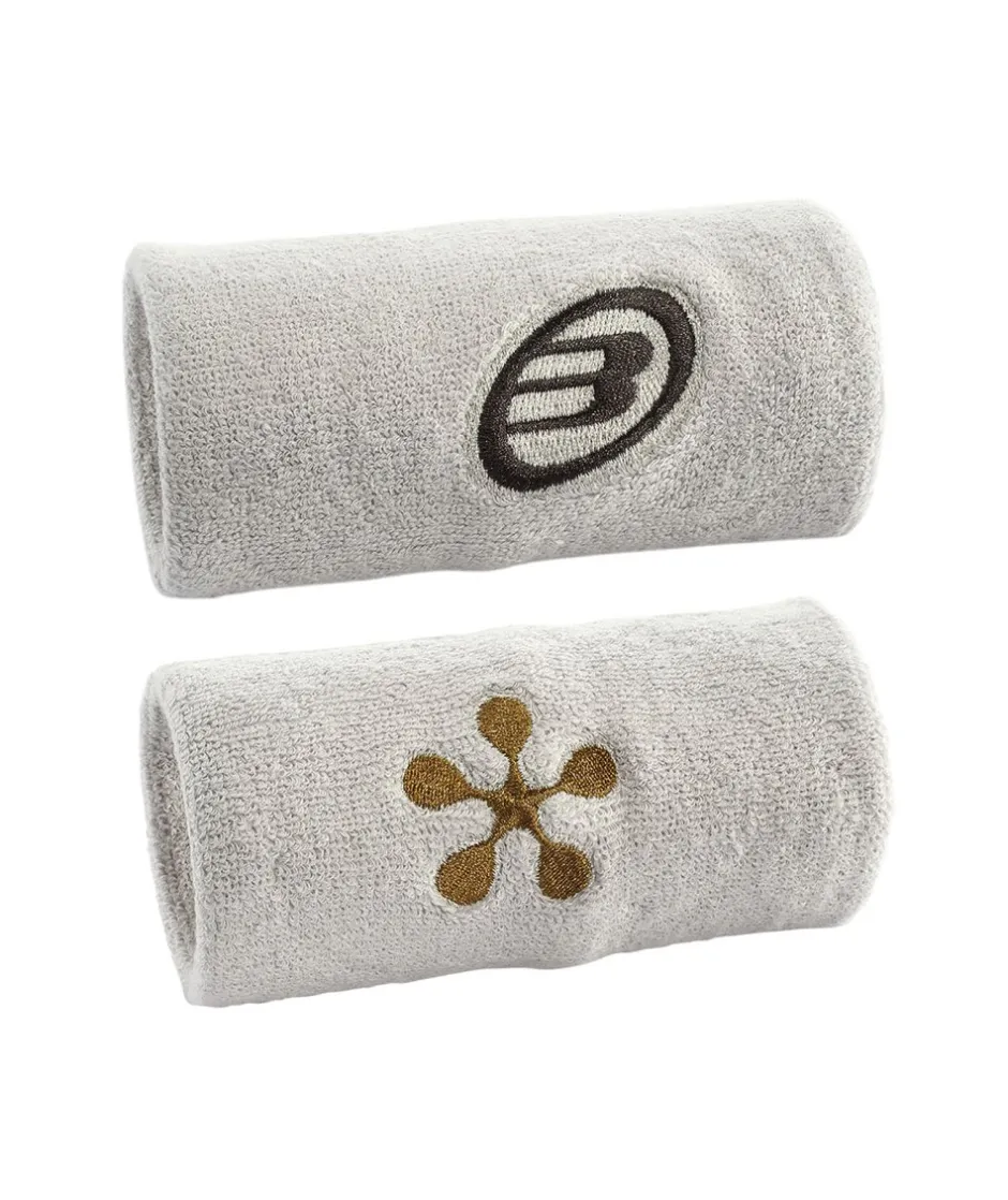 Clearance Bullpadel MUÑEQUERA BPMU-PMR2507 BLANCO/PIEDRA VIGORE