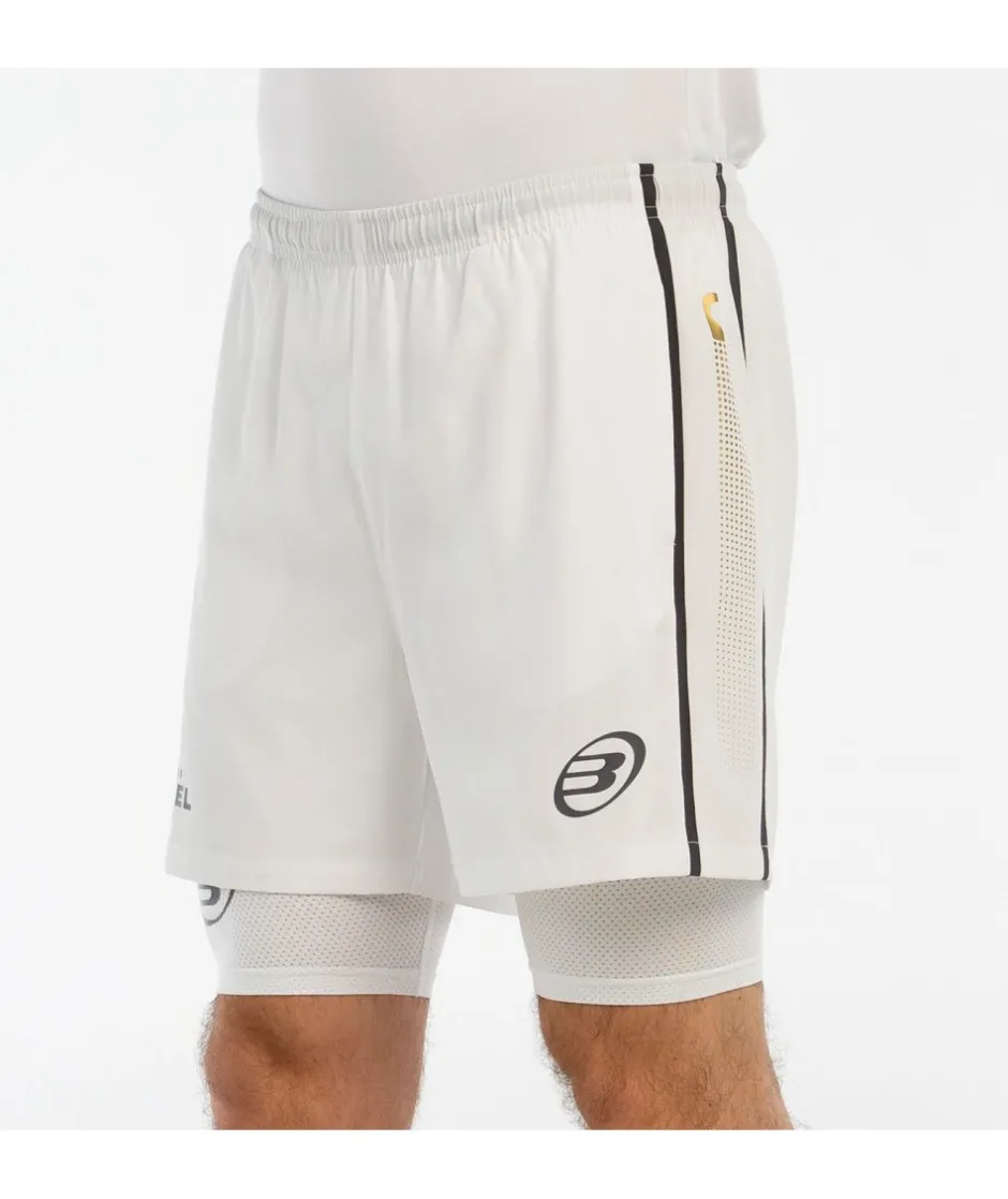 Discount Bullpadel SHORT BARDE BLANCO
