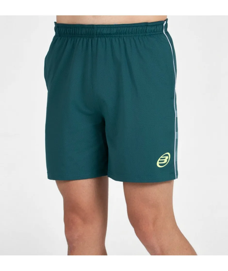 Outlet Bullpadel SHORT LOUSAM VERDE OSCURO