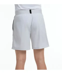 Hot Bullpadel SHORT MACEDA GRIS PERLA