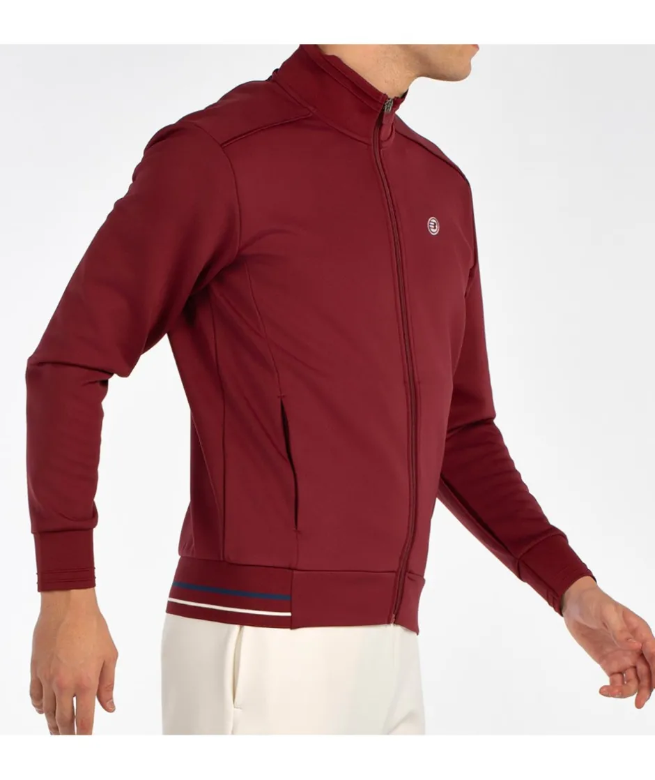 Hot Bullpadel SUDADERA ABADIN VINO BURDEOS