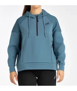 Online Bullpadel SUDADERA BATEO AZUL VERDOSO