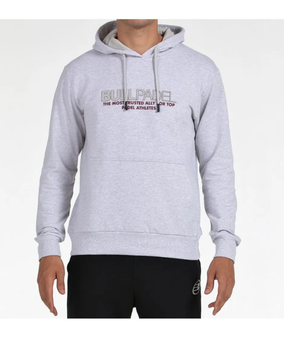 Hot Bullpadel SUDADERA BOYEN GRIS CLARO VIGORE