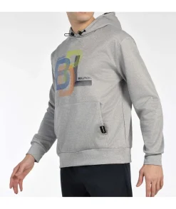 Hot Bullpadel SUDADERA GONDO GRIS MEDIO VIGORE