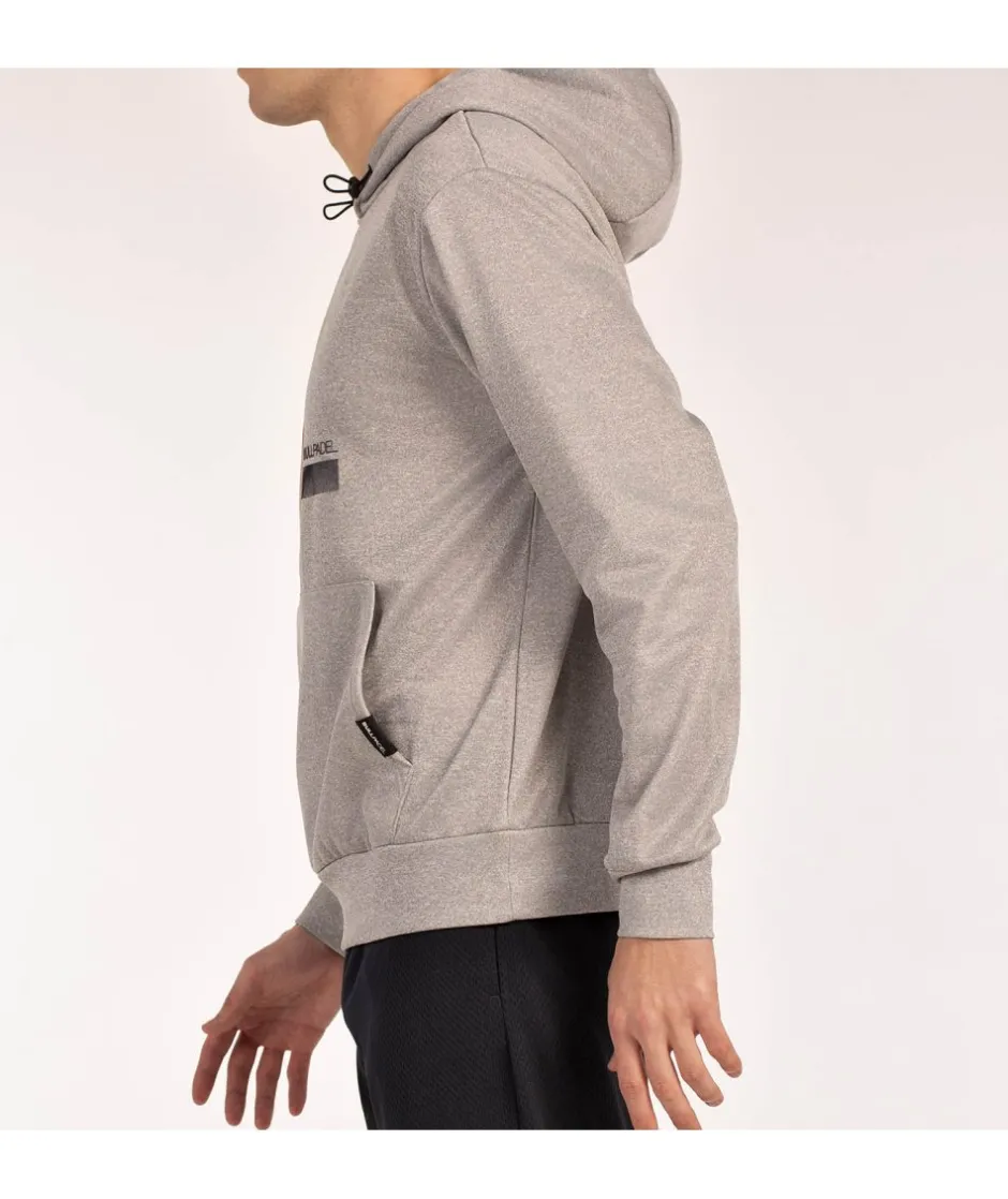 Hot Bullpadel SUDADERA GONDO GRIS MEDIO VIGORE
