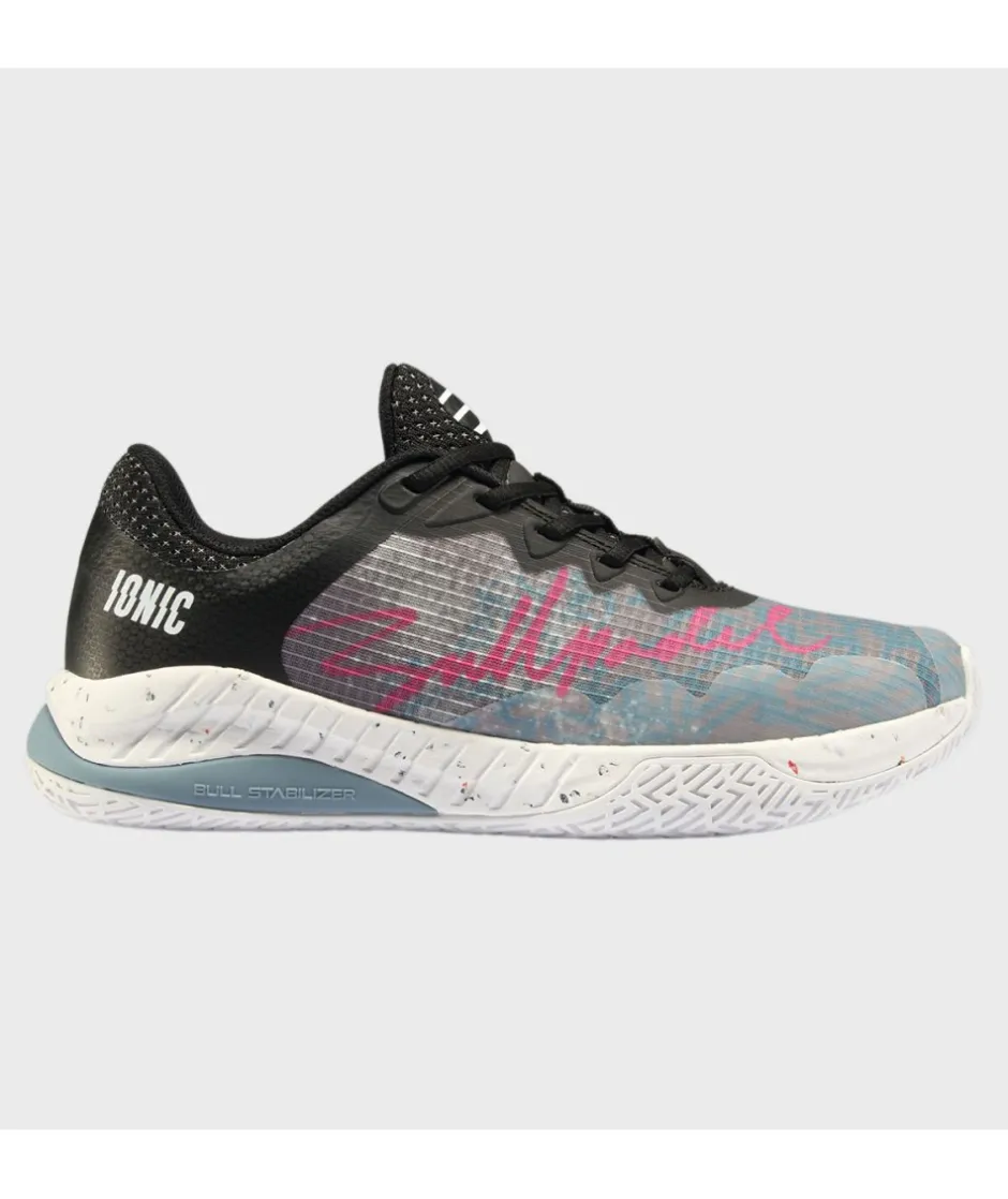Hot Bullpadel ZAPATILLA IONIC W 24I NEGRO/GRIS CLARO
