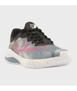 Hot Bullpadel ZAPATILLA IONIC W 24I NEGRO/GRIS CLARO